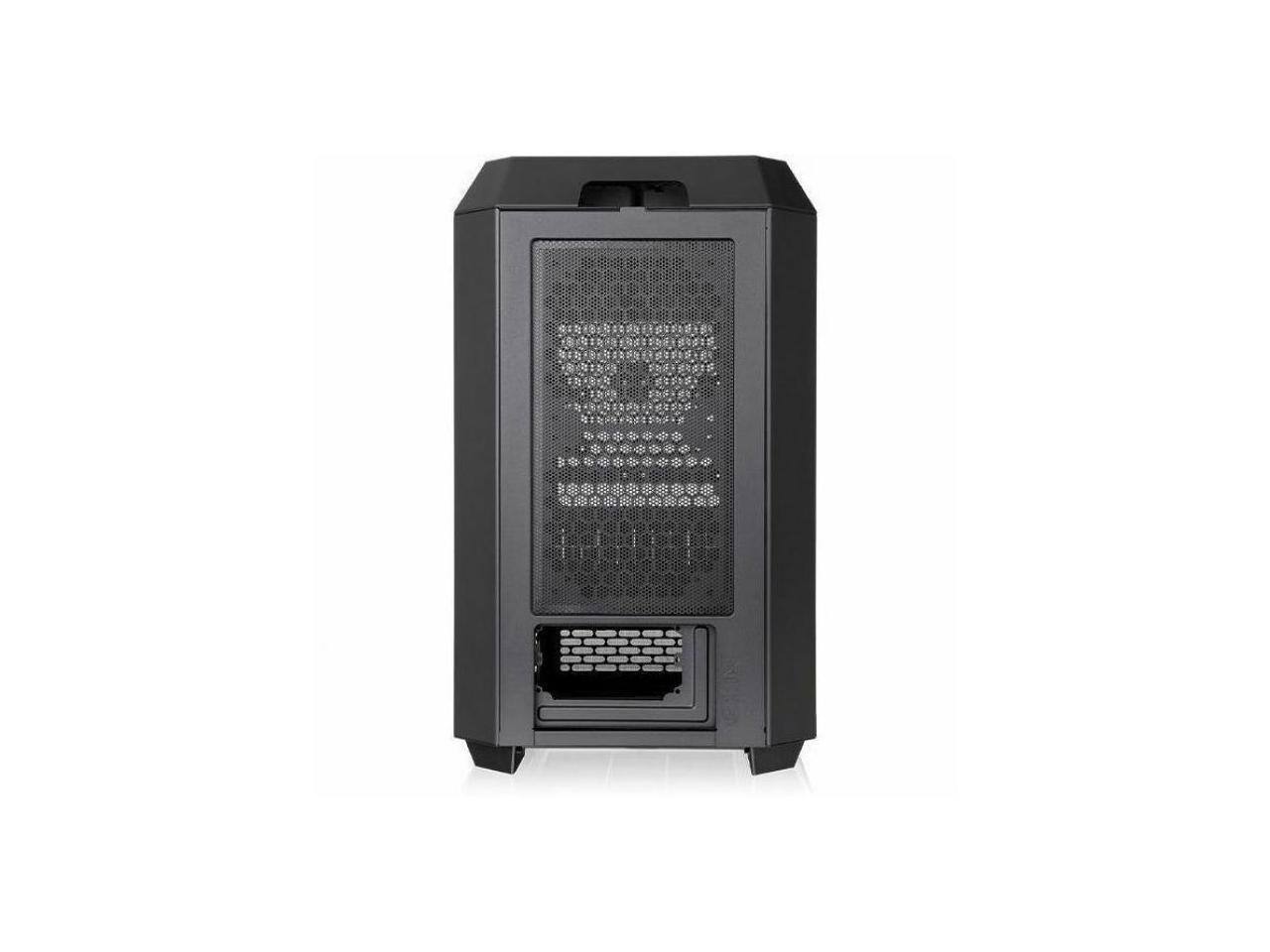 Alt View 10. Thermaltake - Thermaltake Tower 250 Black Mini-ITX 2x120mm Fans 360mm Rad Support - Black.