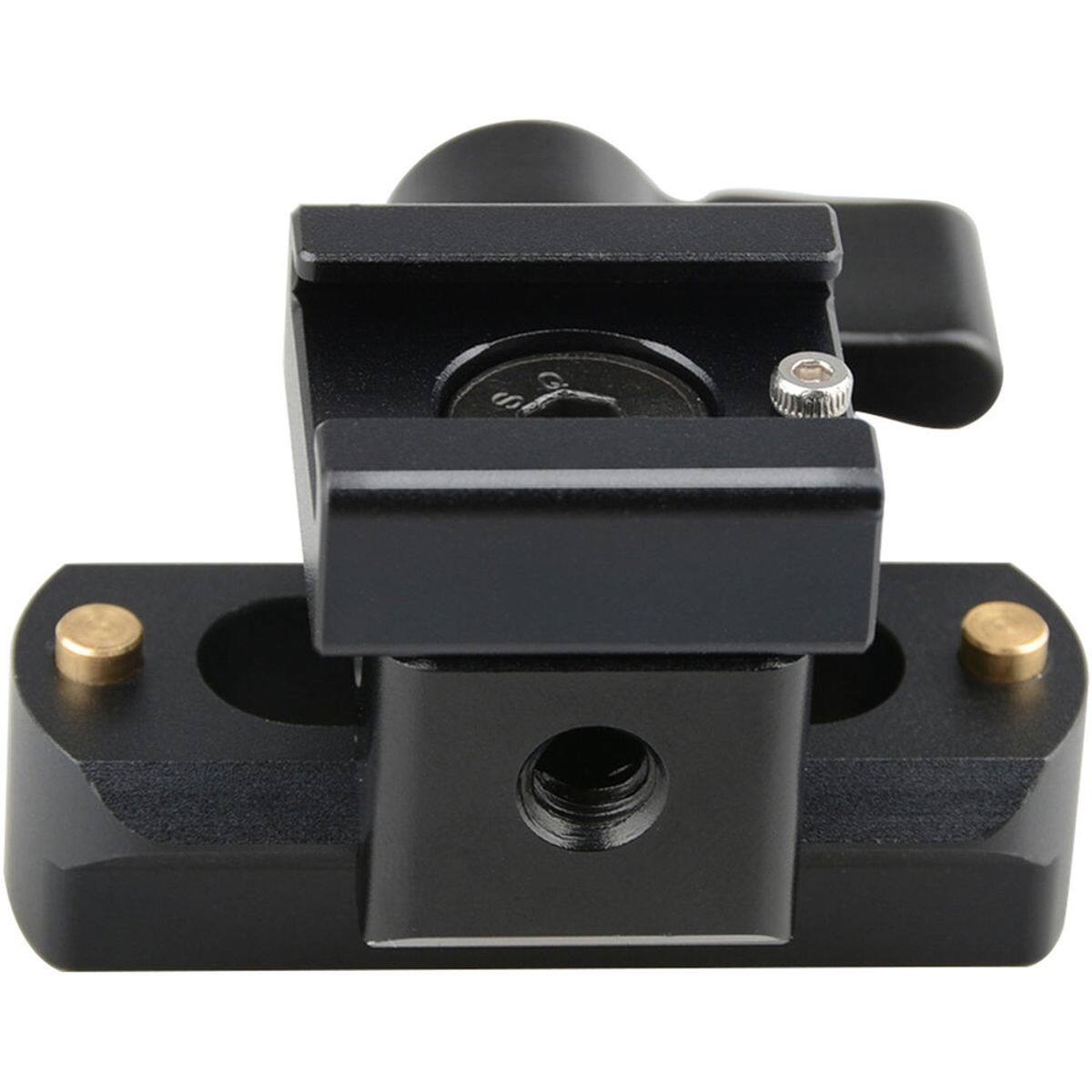 Alt View 4. CAMVATE - CAMVATE Quick Release Clamp and Cold Shoe Mount Adapter, Black Wingnut.