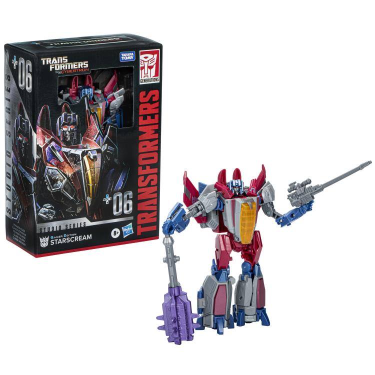 TRANSFORMERS  
CYBERTRON  
GENERATIONS  
STUDIO SERIES  
06  
8+  
STARSCREAM