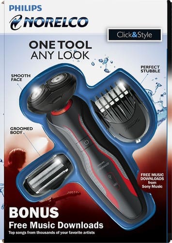  Click &amp; Style Wet/Dry Electric Shaver Special