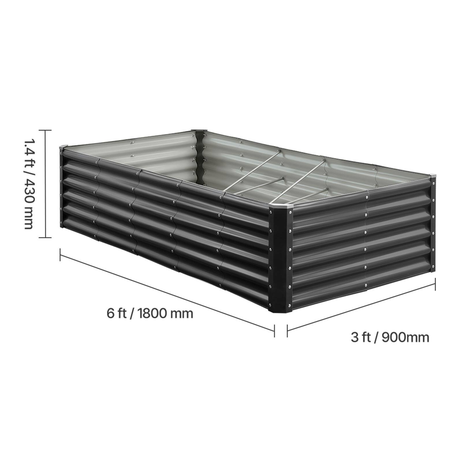 1.4 ft / 430 mm  
6 ft / 1800 mm  
3 ft / 900 mm