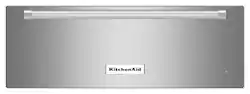 KitchenAid - 30" Warming Drawer - Stainless Steel - Front_Zoom