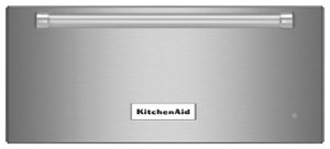 KitchenAid - 24" Warming Drawer - Stainless steel - Front_Zoom