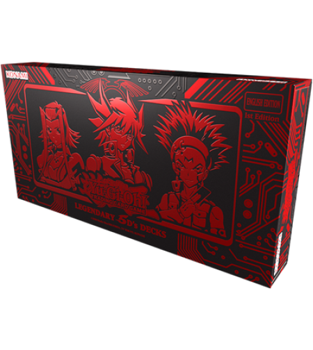 KONAMI ENGLISH EDITION 1st Edition of TRADING Gi-OHR CARD LEGENDARY GAME 5D's DECKS