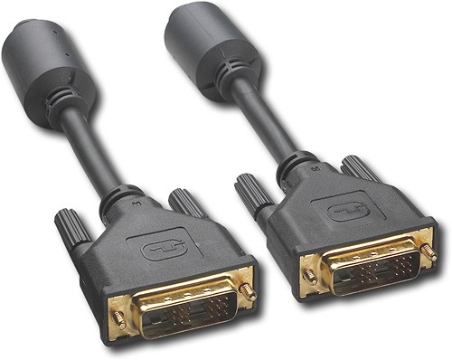  Dynex™ - 6.5' Single-Link DVI Cable