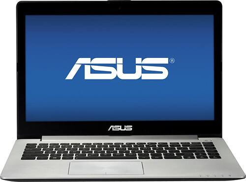 Front Standard. Asus - VivoBook X-Series 11.6" Touch-Screen Laptop - 4GB Memory - 500GB Hard Drive - Aluminum Gray.