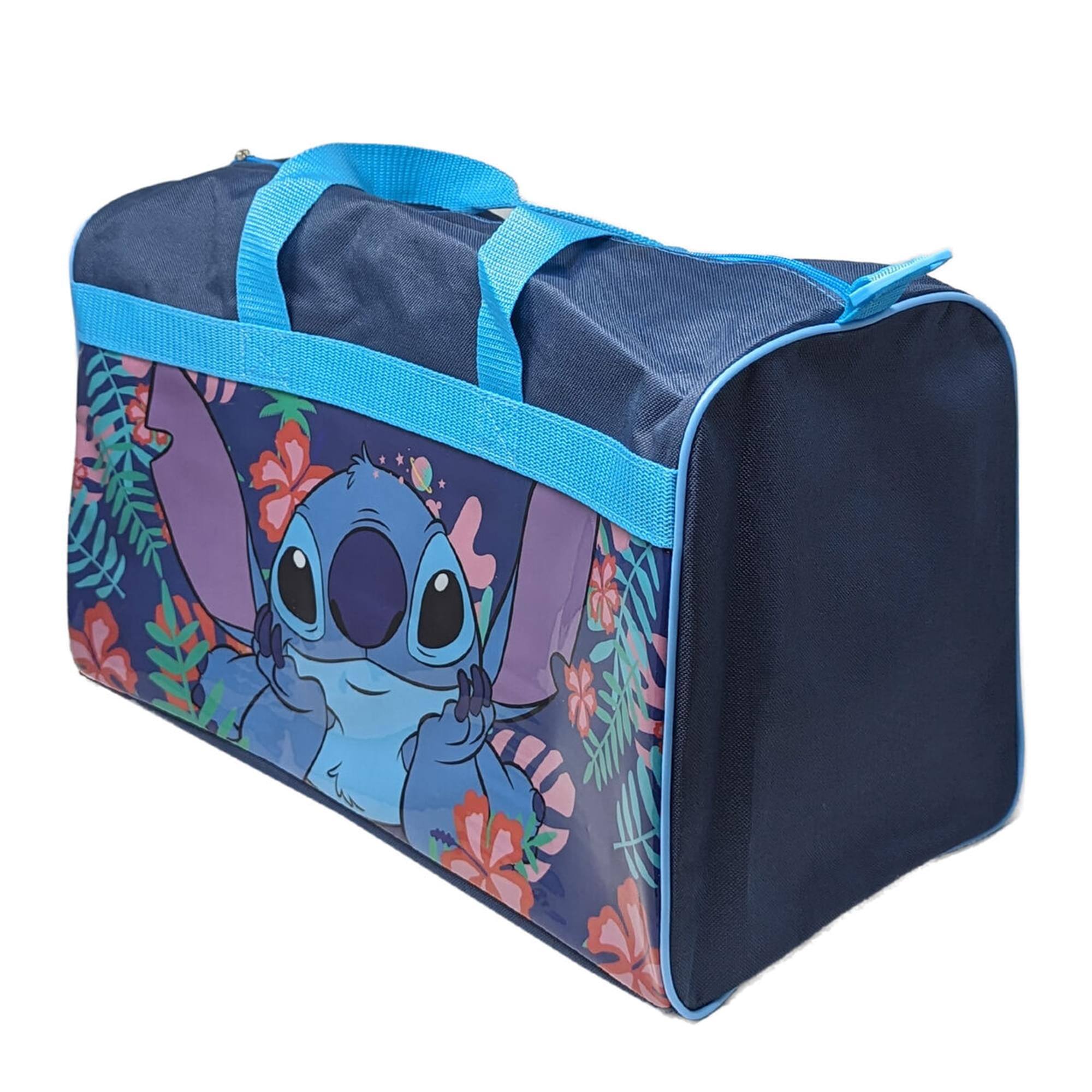 Alt View 2. Disney - Disney Lilo & Stitch Duffle Bag | 18" x 10" x 11" - Blue.