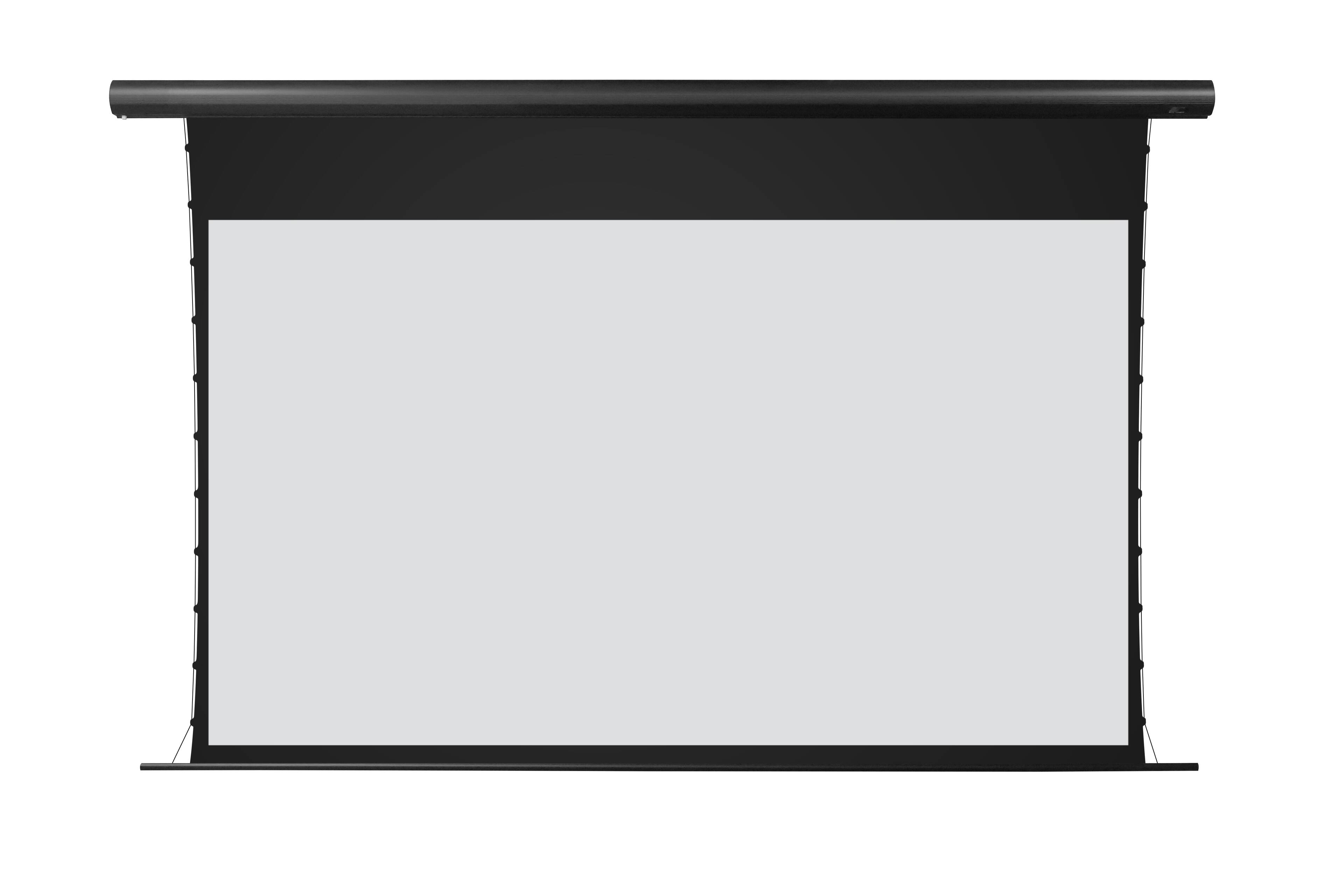 Alt View 2. Elite Screens - Yard Master Tab-Tension 2 Wireless Front/Rear Projection Outdoor Screen,138" diag.,16:9,RF Remote,OMS138HT-ELEDUAL-BAT - Black.