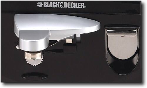 Alt View Standard 1. Black & Decker - Lids Off Automatic Jar Opener - Black.