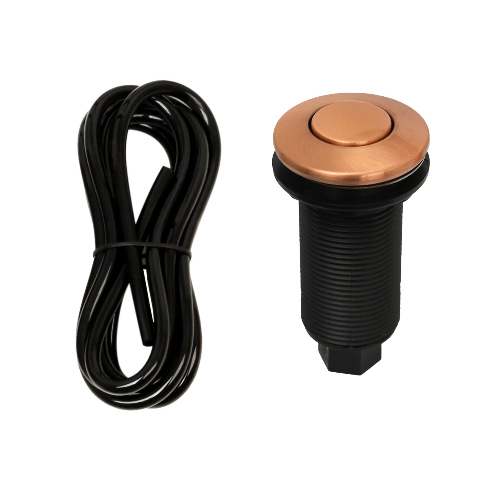 Alt View 1. Akicon - Akicon Sink Top/Counter Top Garbage Disposal Air Switch with Air Hose in Copper - Copper.