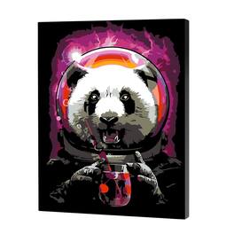 Artwille - Paint By Number Kit Panda Astronaut
