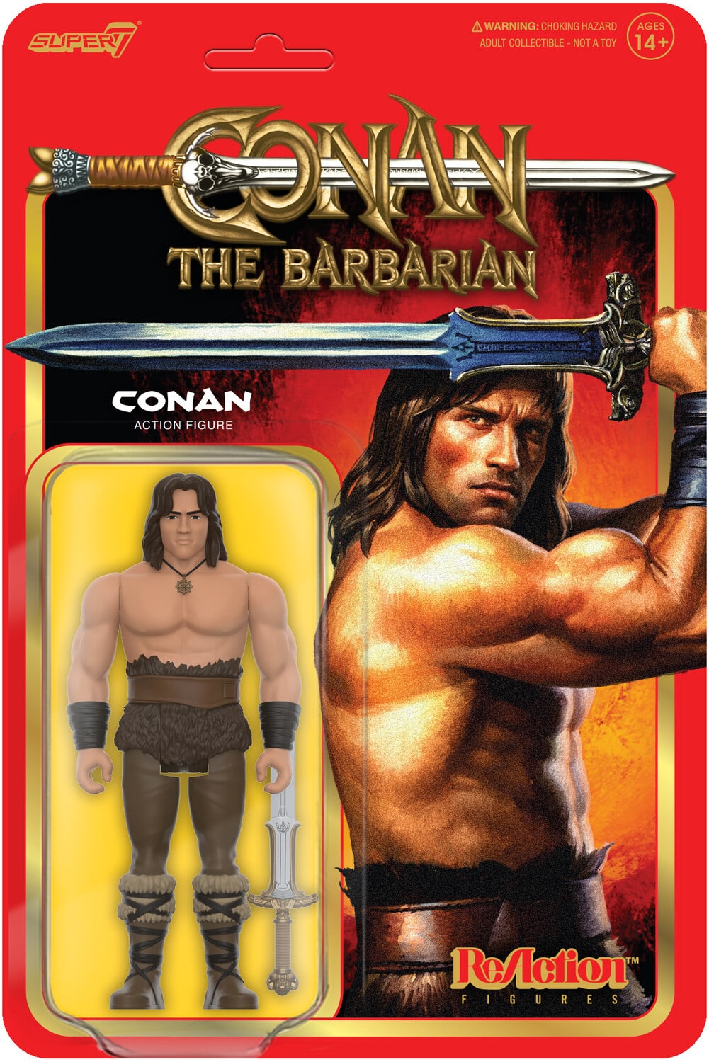Super7 Conan the Barbarian ReAction Figures Conan (Resurrected