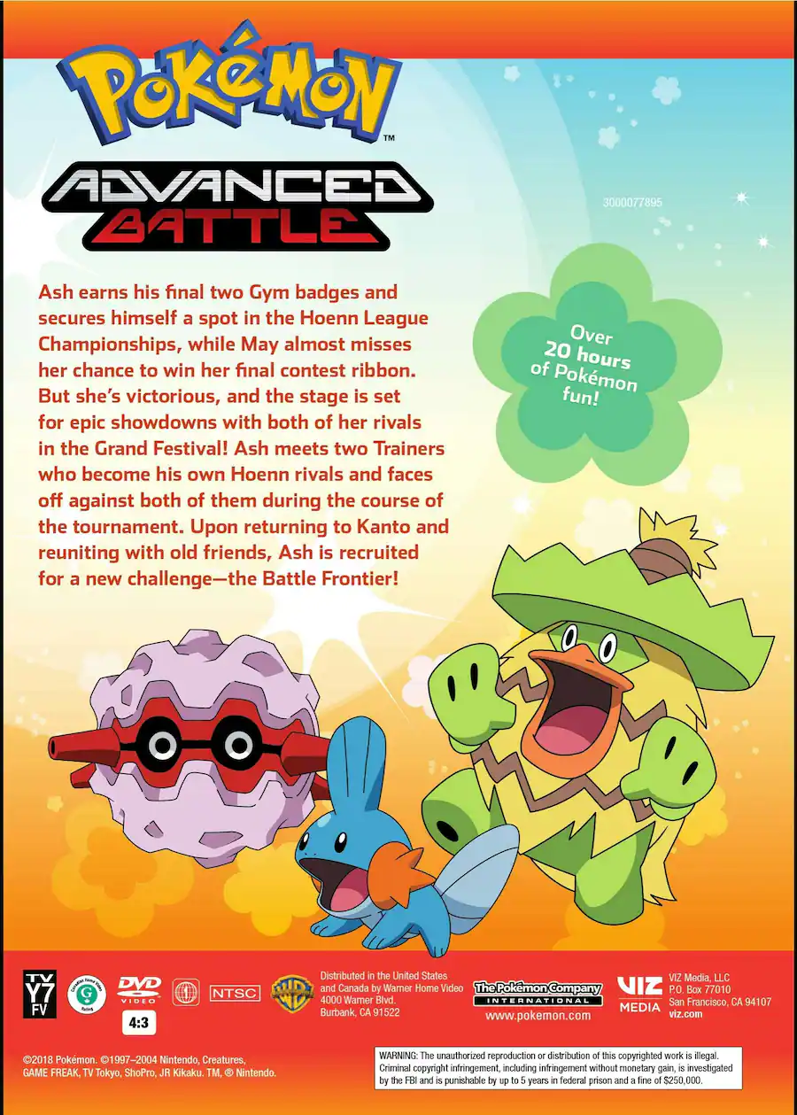 Pokemon Complete Box Pokémon: Advanced Battle The Complete Collection (Box Set) [DVD ...
