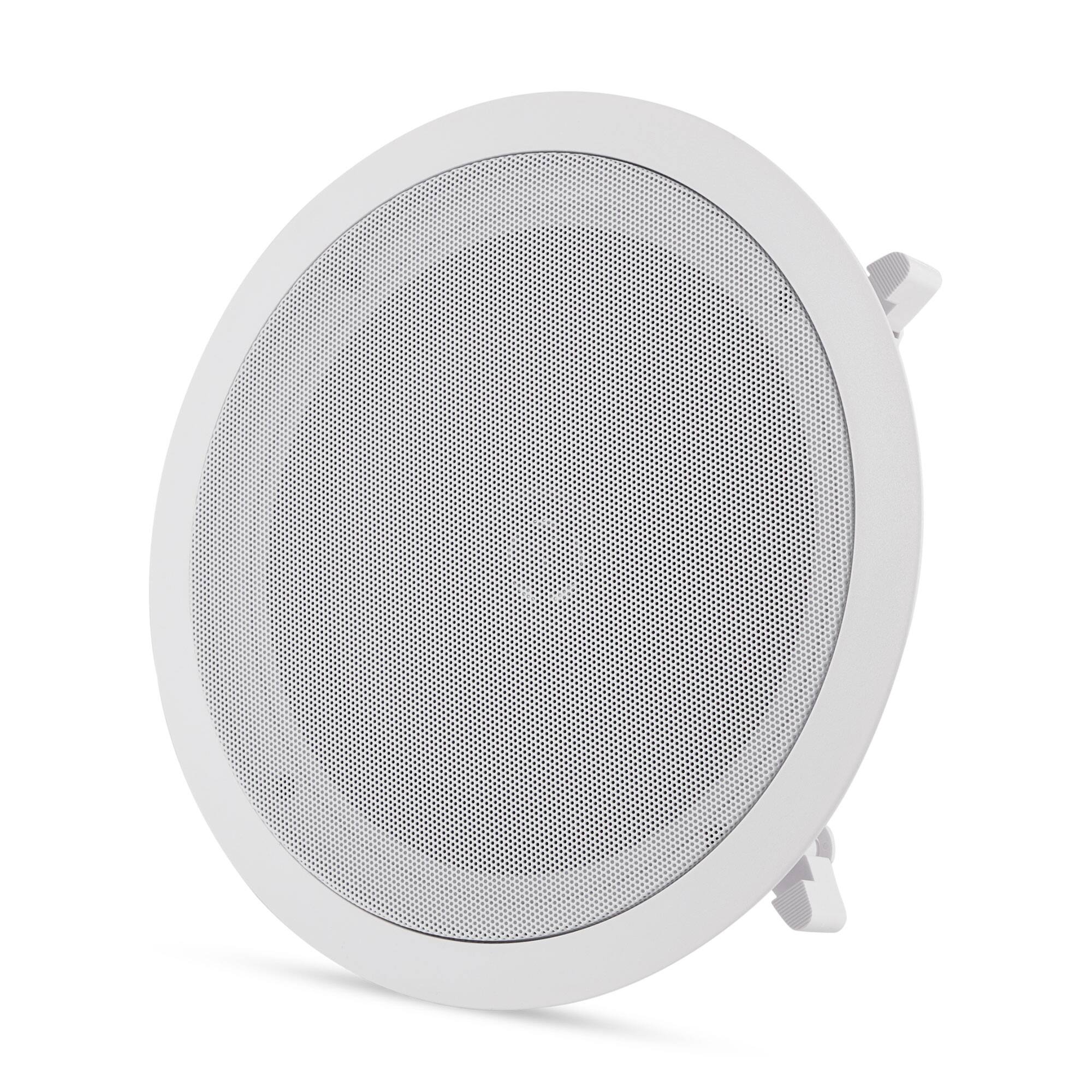 Alt View 4. Pyle - Pyle Home PDIC Series 8" 250W Round Flush Mount Wall Ceiling Speakers (4 Pack) - White.