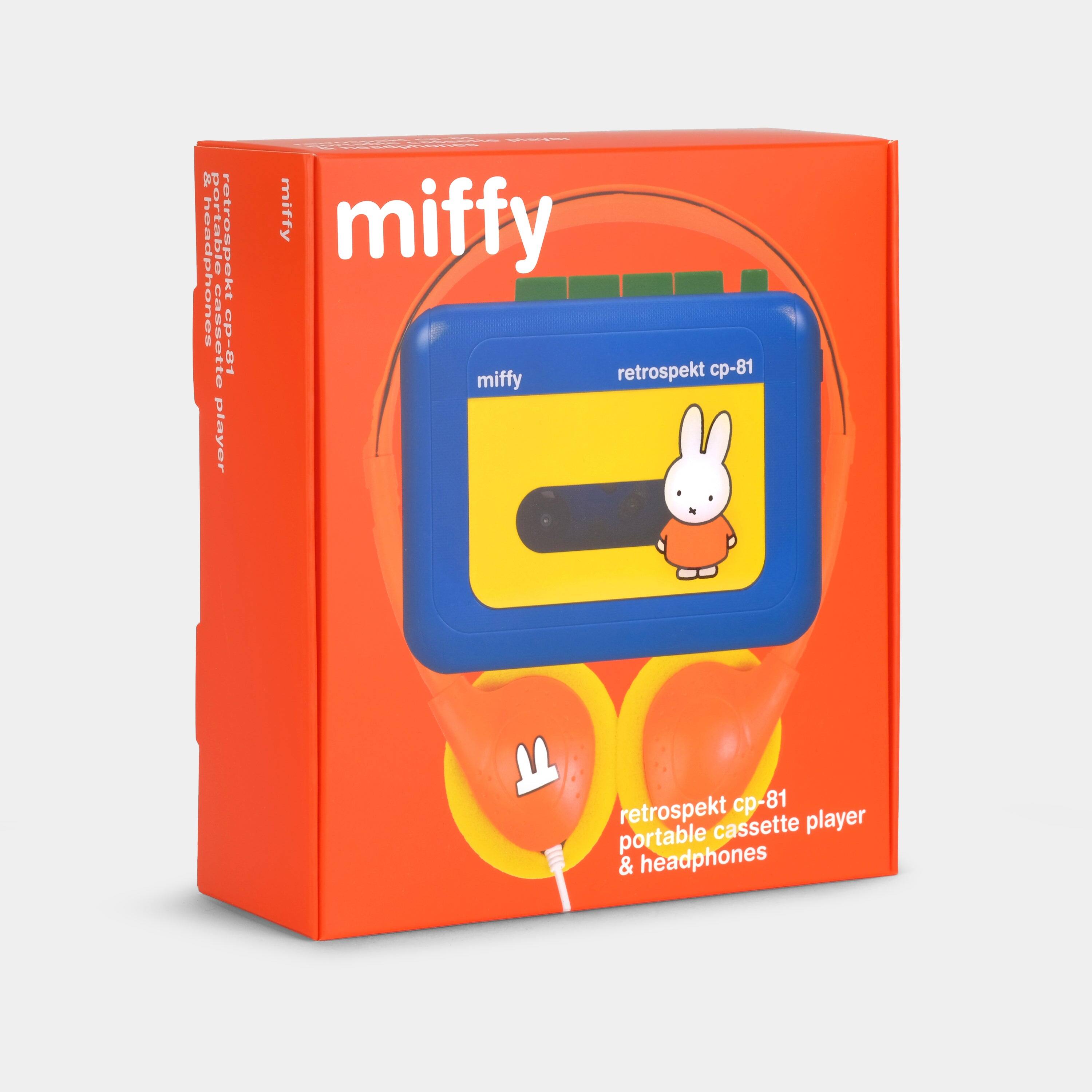 miffy  
retrospekt cp-81  
portable cassette player & headphones