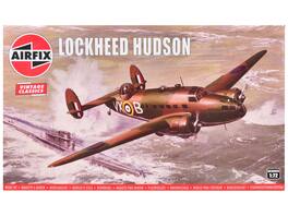 Level 2 Model Kit Lockheed Hudson Light Bomber Aircraft 1/72 Plastic Model Kit by Airfix - Multicolor