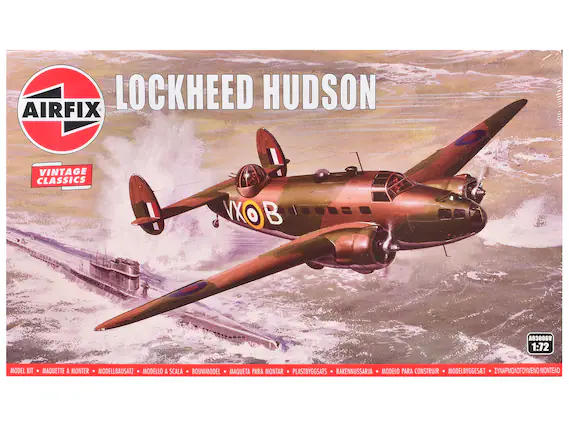 1 AIRFIX LOCKHEED HUDSON VINTAGE CLASSICS VKOB VK O B A03006V 1:72 MODEL KIT MAQUETTE A MONTER MODELLBAUSATZ MODELLO A SCALA BOUWMODEL MAQUETA PARA MONTAR PLASTBYGGSATS RAKENNUSSARJA MODELO PARA CONSTRUIR MODELBYGGESÆT ΣΥΝΑΠΜΟΛΟΓΙΟΜΕΝΟ ΜΟΝΤΕΝΟ