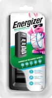 Energizer - Recharge Universal Compact Battery Charger - Black - Front_Zoom