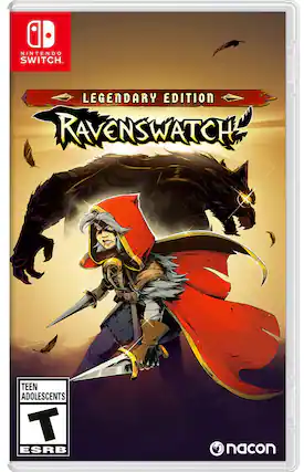 Nintendo Switch Legendary Edition Ravenwatch Teen Adolescents ESRB nacon - T (Teen 13+)