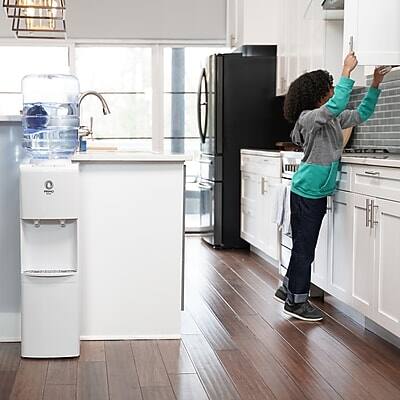 Alt View 5. Primo Water - Primo Water 5 Gal. Hot & Cold Water Dispenser (601130-C) - White.
