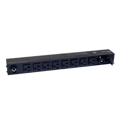 CyberPower - PDU30BT8F8R 16-outlets PDU - 16 x NEMA 5-20R - 1U Rack-mountable, Zero U Vertical Rackmount - Black