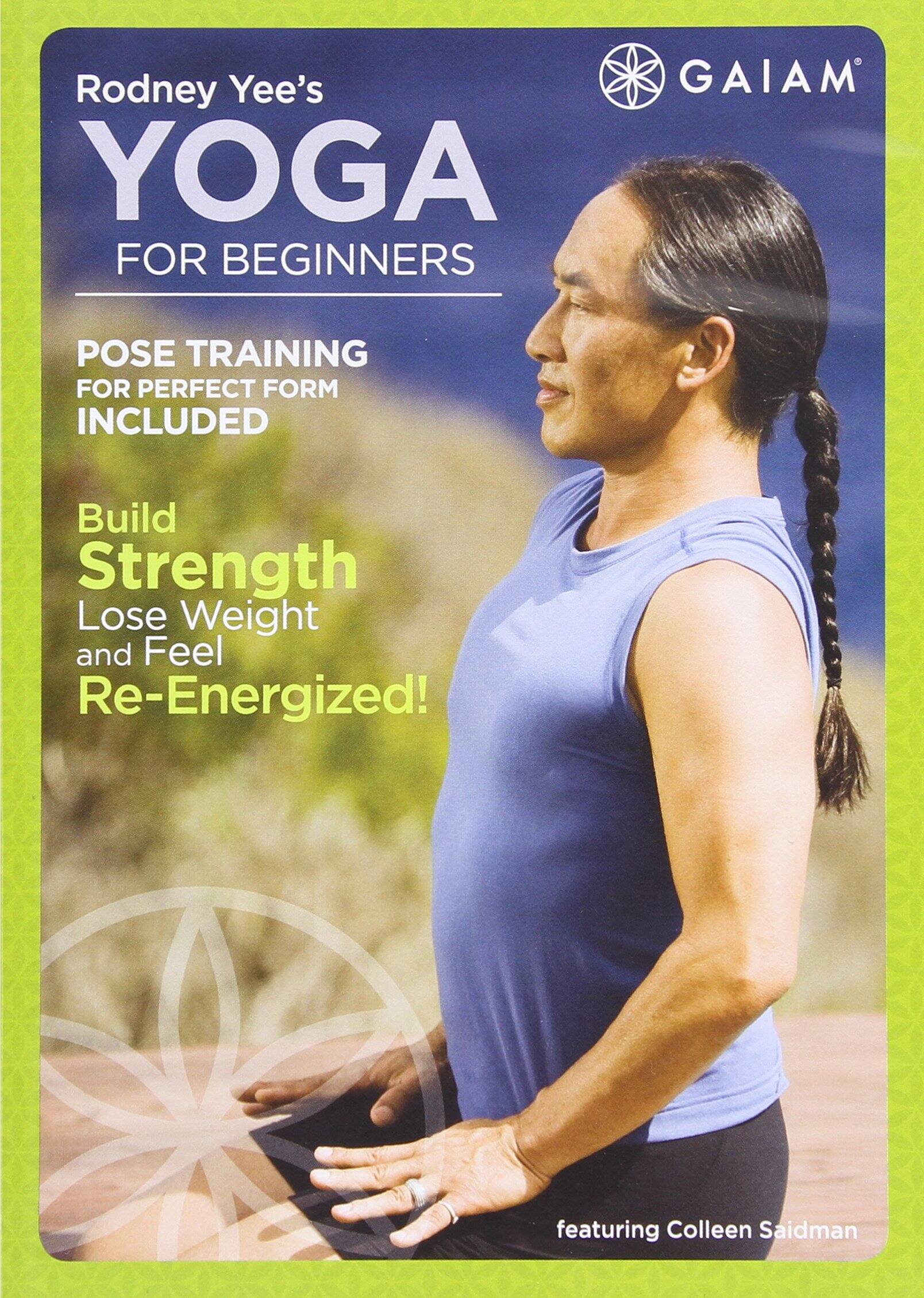 Front. Rodney Yee's Yoga for Beginners - DVD.