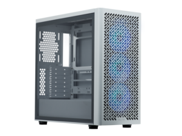 Cooler Master - Elite 502 ATX Case, 410mm GPU, 360mm AIO, Triple aRGB Fan, Tempered Glass - Not specified
