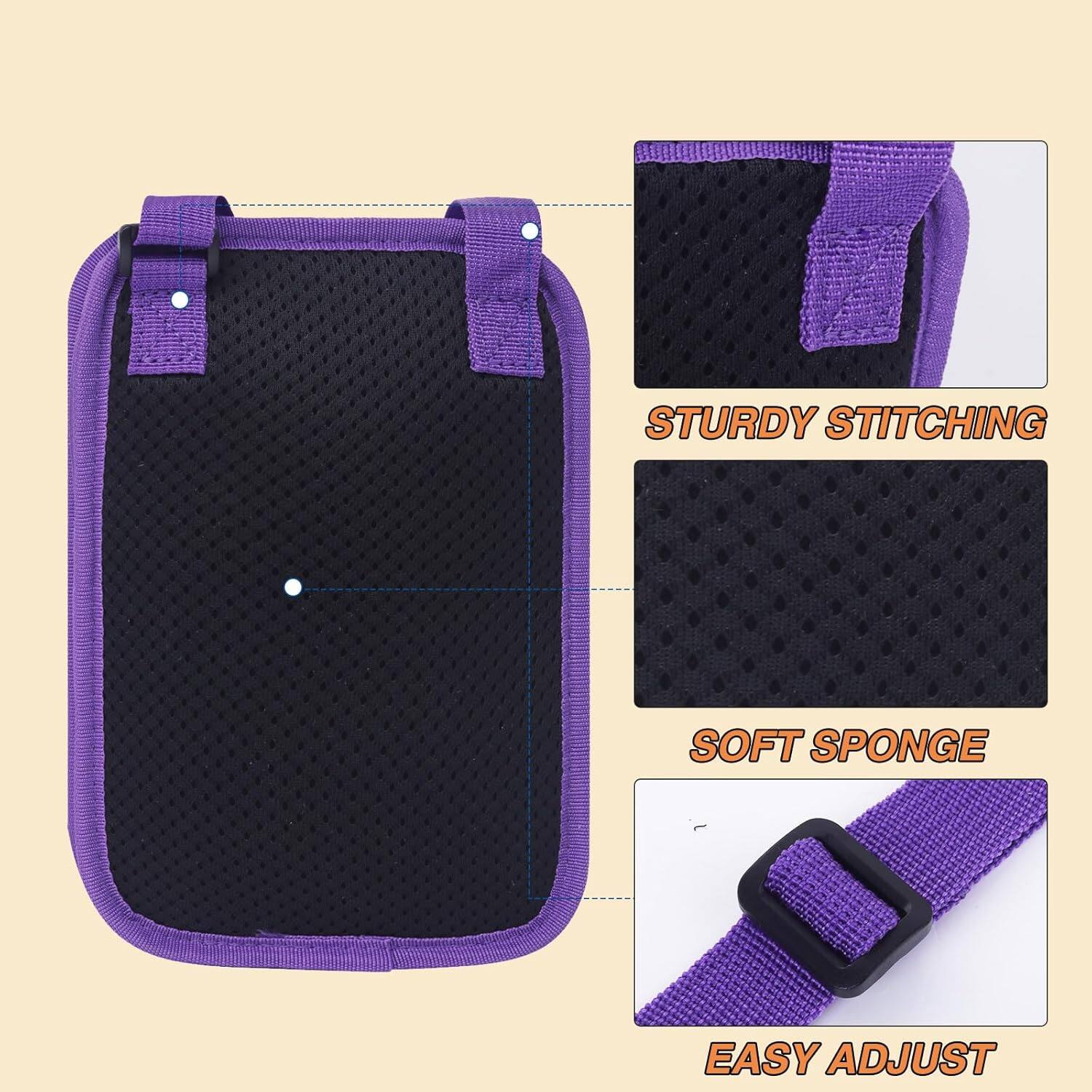 STURDY STITCHING  
SOFT SPONGE  
EASY ADJUST