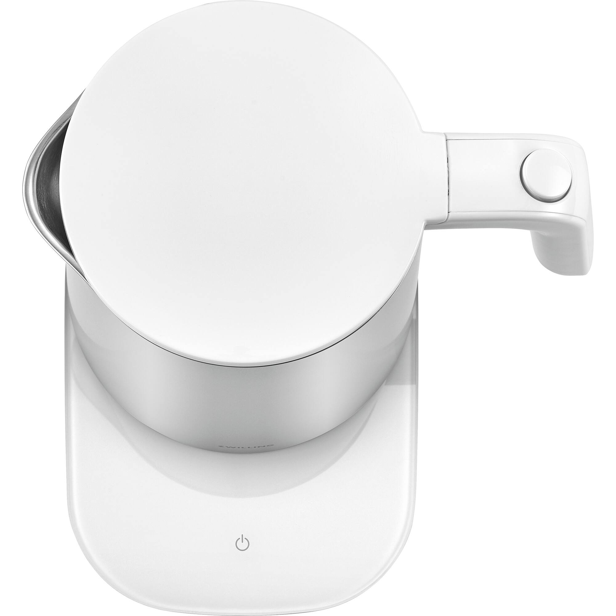 Alt View 11. ZWILLING - Enfinigy Cool Touch 1-Liter Electric Kettle Pro, Cordless Tea Kettle & Hot Water - Silver.