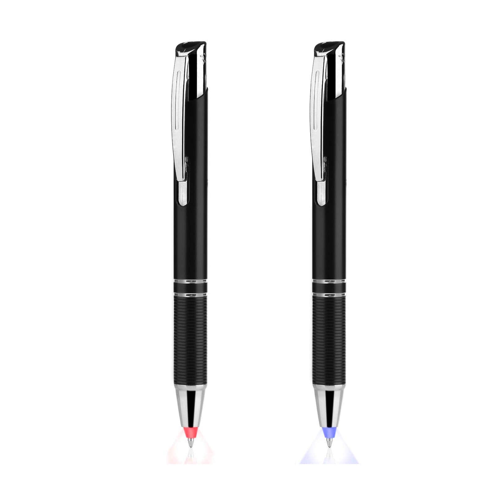 Paradigms Interiors - Pen With Light Flashlight Lighted Tip Pens For Taking Notes Recording Writing In The Dark +