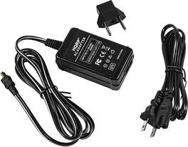 HQRP - AC Adapter for Sony CyberShot AC-LS5K AC-LS5 DSC-G1 DSC-S90 DSC-P200 DSC-P150 DSC-P200/R DSC-V3 Digital Camera
