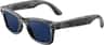 Ray-Ban Meta - Wayfarer (Gen 2) glasses with Meta AI, Audio, Photo, Video Compatibility - Transitions Sapphire Lenses - Shiny Transparent Grey