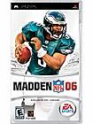 Front Detail. Madden NFL 06 - PSP.