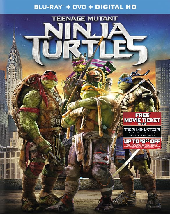  Teenage Mutant Ninja Turtles [2 Discs] [Blu-ray/DVD] [2014]