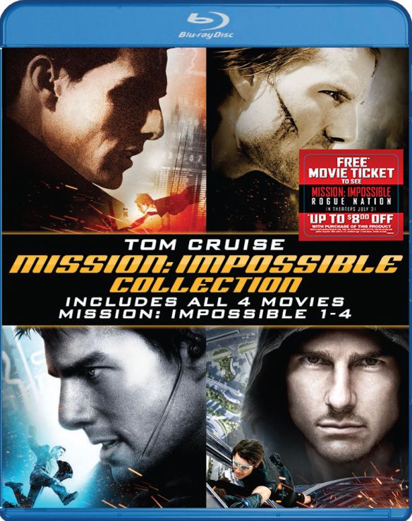  Mission: Impossible Quadrilogy [Blu-ray]