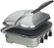 Alt View Zoom 13. Cuisinart - Griddler Stainless Steel 4-in-1 Grill/Griddle and Panini Press - Brushed Stainless-Steel/Black.