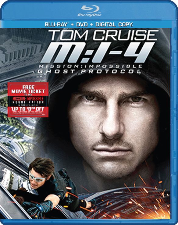  Mission: Impossible - Ghost Protocol [Includes Digital Copy] [Blu-ray/DVD] [With Movie Money] [2011]