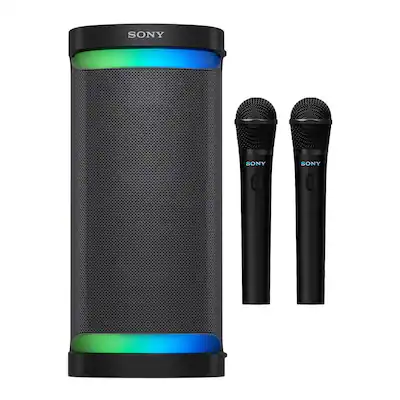 Máquina de karaoke, altavoz Bluetooth portátil con 2 Máquina de karaoke, altavoz Bluetooth portátil con 2