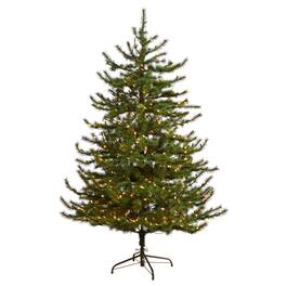 BreeBe - 6’ Vancouver Mountain Pine Artificial Christmas Tree - Green