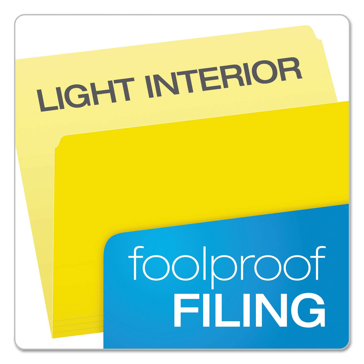 LIGHT INTERIOR  
foolproof FILING