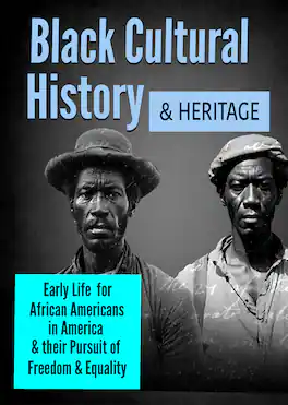 Black Cultural History & Heritage: Early Life for African Americans in America & Their Pursuit of - DVD