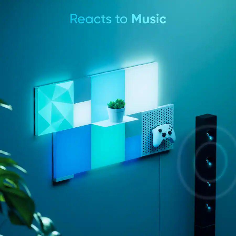 Nanoleaf Blocks Combo Smarter Kit Smart LED Wall Light Panels ...