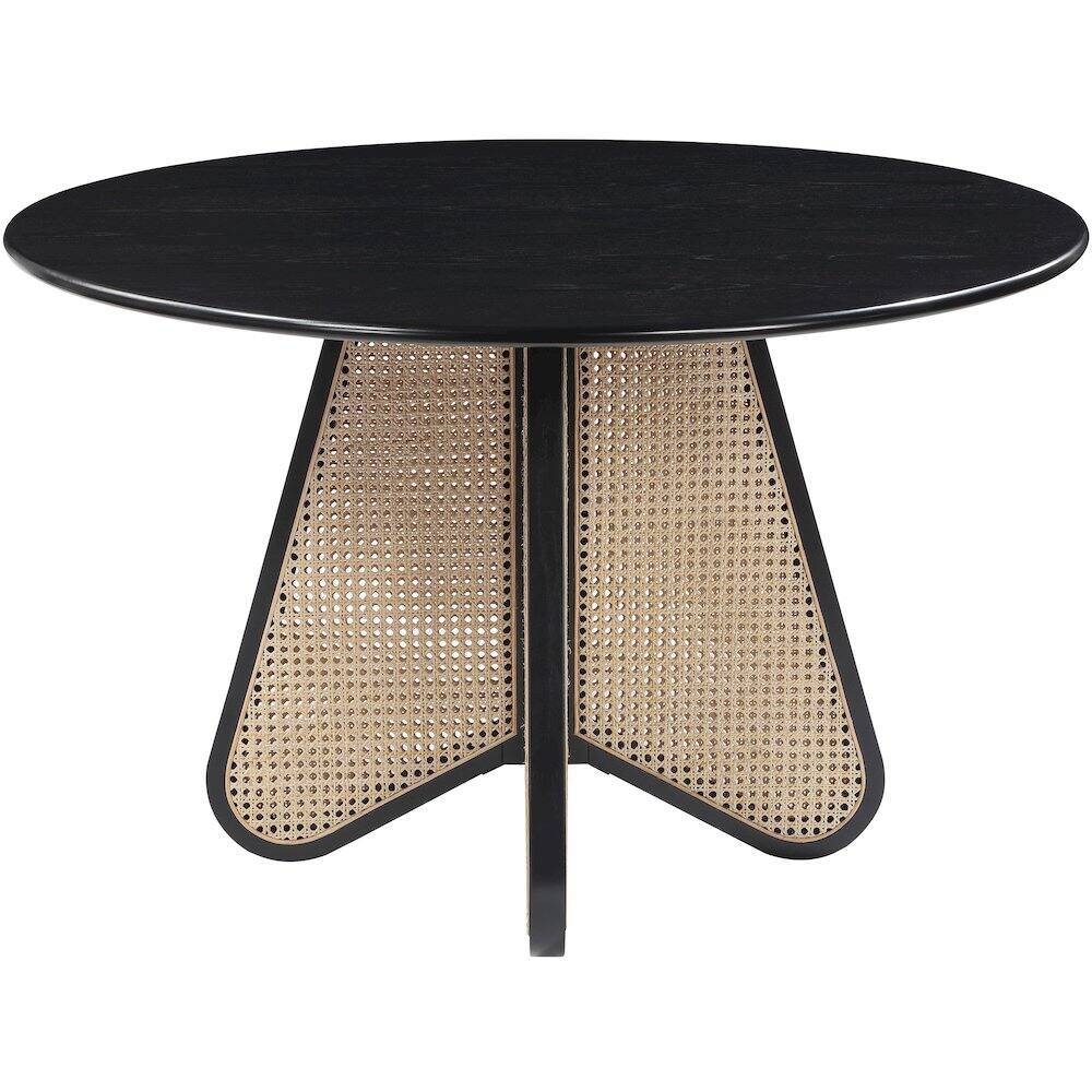 Alt View 1. Meridian Furniture - Butterfly Black Dining Table - Black.