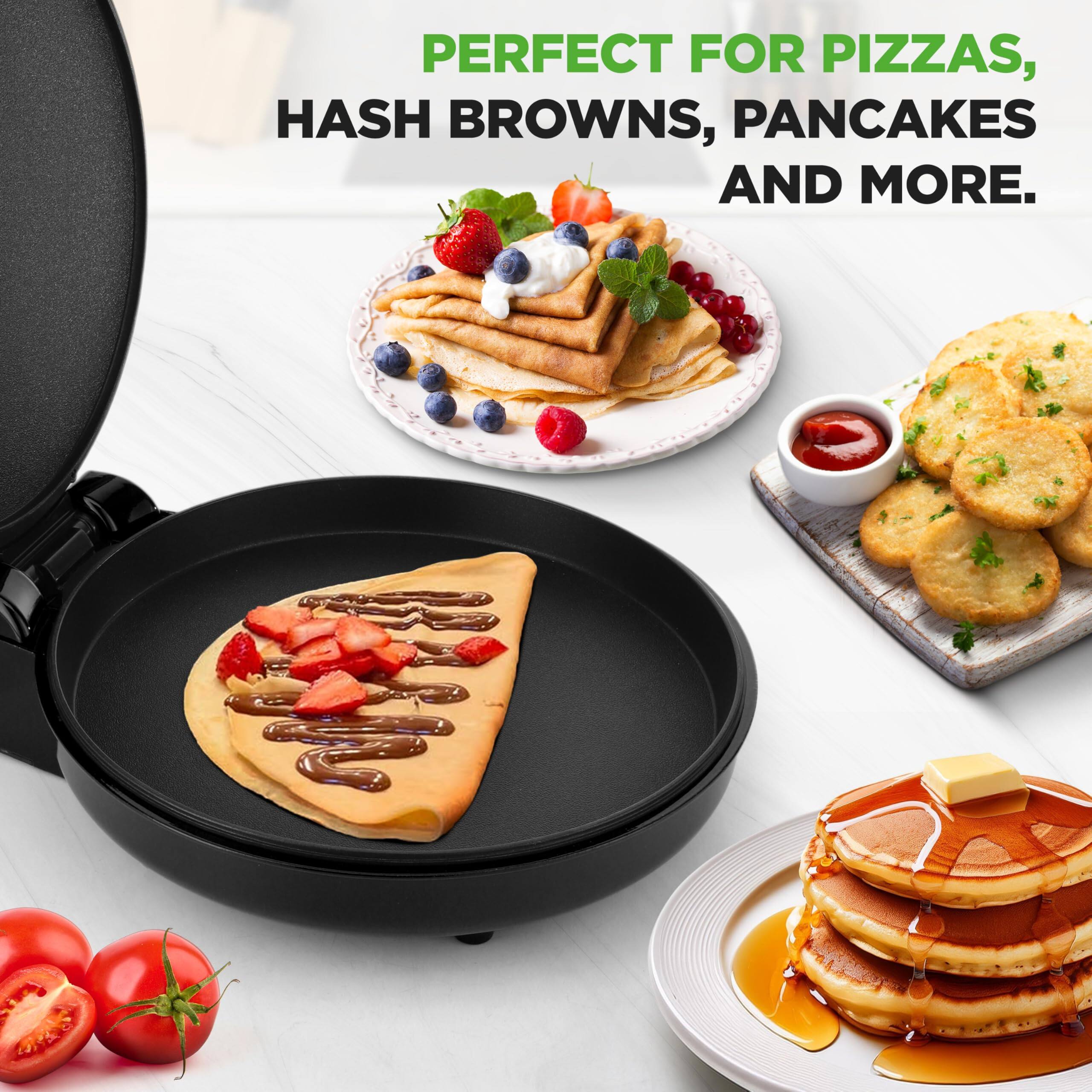 PERFECT FOR PIZZAS, HASH BROWNS, PANCAKES AND MORE.