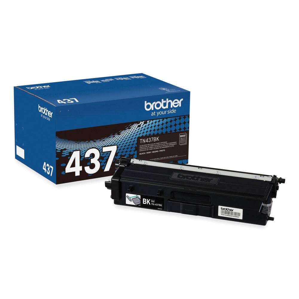 Brother - TN437BK 9,000 Page-Yield Ultra High-Yield Toner - Black