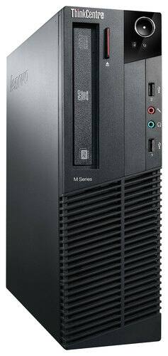 Front Standard. Lenovo - ThinkCentre Desktop - 4GB Memory - 500GB Hard Drive.