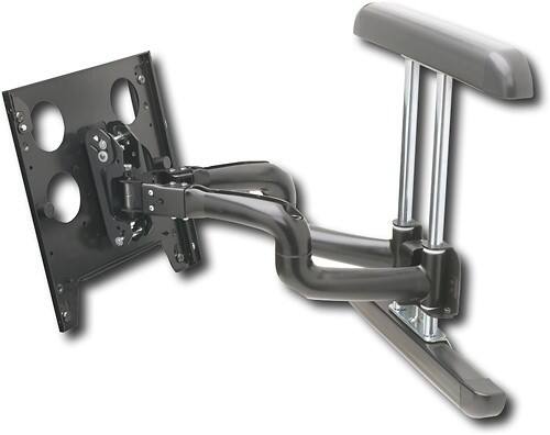 Front. Chief - Reaction Full-Motion Wall Mount for 42" - 60" Flat -Panel TVs - Extends 25" - Black.