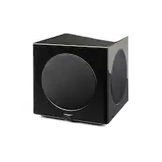 Front. MartinLogan - Abyss 10, 10” Hybrid, Powered Subwoofer, with Magnitude MT-1.6kW Amplifier, Sub Control App, and Wireless Built-In - Gloss Black.