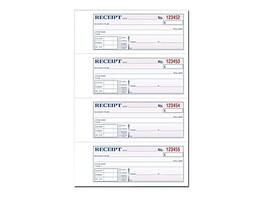 TOPS - Receipts, 2.75"L x 7.13"W, 100/Pack - White/Canary/Pink