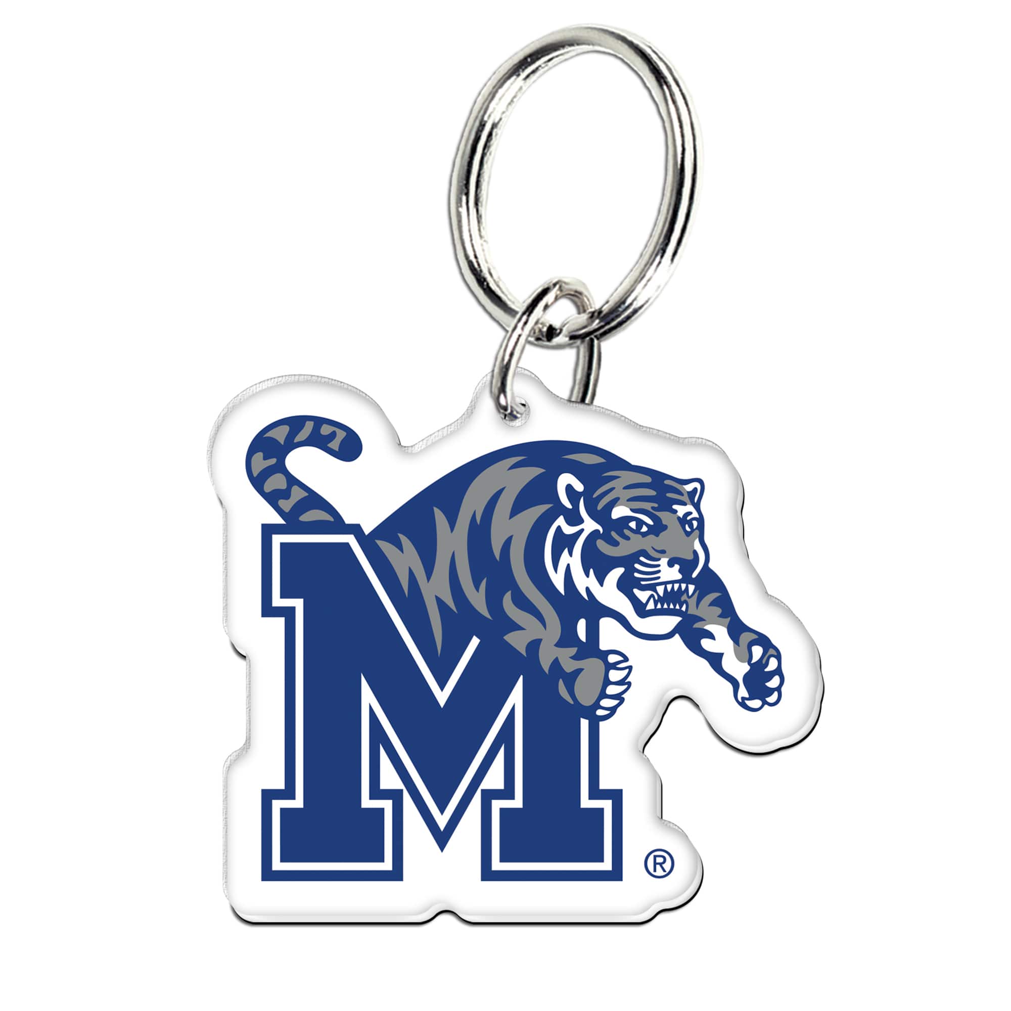 Photos - Wallet Memphis WinCraft - Tigers Premium Acrylic Team Key Ring - Multicolor 4834550